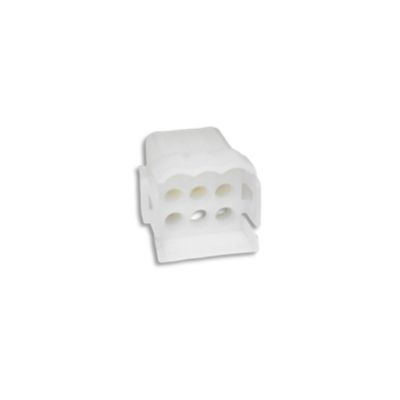 1035 Conector Fêmea 09 Vias Mate-N-Lock Cor Branco 1