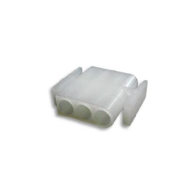 3190 Conector Macho 03 Vias Mate-N-Lock Cor Branco