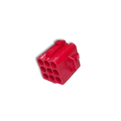 4738 Conector Macho 09 Vias Mate-N-Lock Cor Vermelho