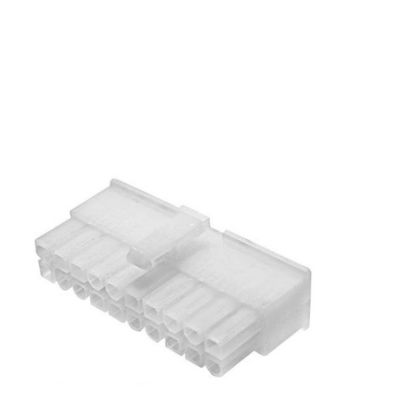 4944- Conector Mini Fit Fêmea 20 Vias Fila Dupla