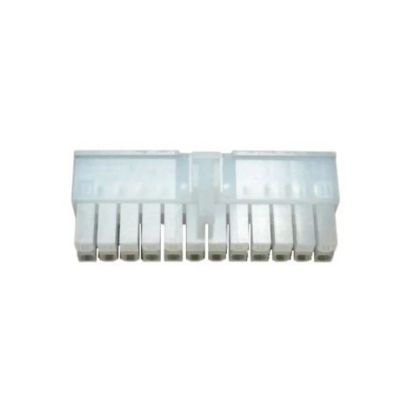 4949 Conector Mini Fit Macho 24 Vias Fila Dupla ( Excon 420124HM051 )Cor Branco