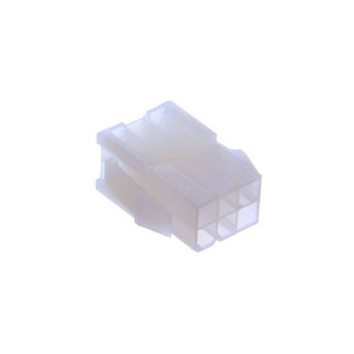 515 Conector Mini Fit Fêmea 6 Vias Fila Dupla ( Excon 420106HP051 )Cor Branco