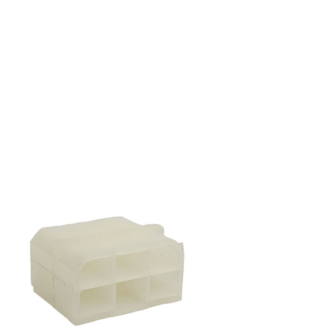 718- Conector Macho 06 Vias Fastin-On 6.3